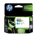 HP 951XL Genuine Original High Yield Cyan Ink Printer Cartridge works with HP Officejet Pro 8100 ePrinter series, HP Officejet Pro 8600 e-All-in-One series - (CN046AA)