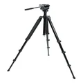 CELESTRON TrailSeeker Tripod for Cameras, Spotting Scopes and Tripod-Adaptable Binoculars, Black (82050)
