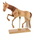 (20cm Horse) - US Art Supply Wooden Horse Artist Drawing Manikin Articulated Mannequin (Choose Size Below) (20cm Horse)