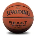Spalding React TF 250 Indoor Outdoor Basketball, Size 7