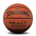 Spalding React TF 250 Indoor Outdoor Basketball, Size 6