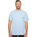 Nautica Men's Solid Crew Neck Short-Sleeve Pocket T-Shirt, Noon Blue, Medium