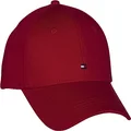 Tommy Hilfiger Men's Classic Baseball Cap, Apple Red, ONE