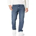 Nautica Men's 5 Pocket Straight Fit Stretch Jean, Gulf Stream Wash, 36W x 30L