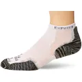 Thorlos Experia unisex-adult Multi-sport Thin Padded Low Cut Sock Running Socks - White - Medium