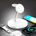 3 in 1 Magsafe Wireless Charger for iphone13 - White