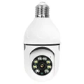 E27 Bulb Camera 1080P Security Camera System with 2.4GHz WiFi 360 Degree Wireless Home Surveillance Cameras Night Vision