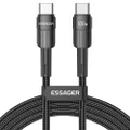ESSAGER 100W Type-C to Type-C Data Cable 1m