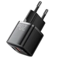 Essager 20W USB-A Type-C GaN Charger Black EU Plug