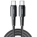 ESSAGER 240W 5A Super Fast Charge Cable 1m Grey