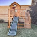 Lifespan Kids Backyard Discovery Scenic Heights Cubby House with 1.8m Slide