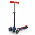 Micro Mini Deluxe Scooter Led Navy Blue