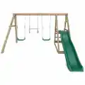Lifespan Kids Winston 3 Station Timber Swing Set with Slide