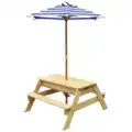 Lifespan Kids Sunrise Sand And Water Table with Umbrella