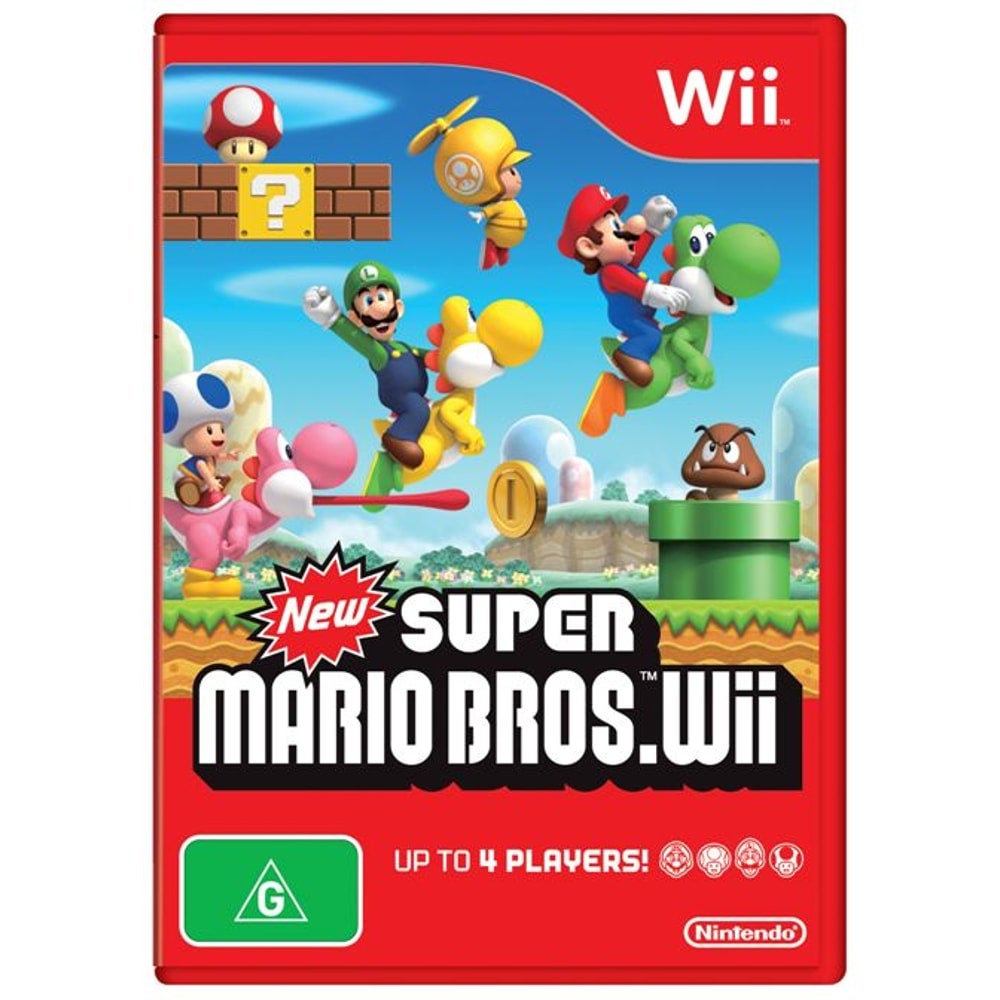 New Super Mario Bros. Wii (Wii) [Pre-Owned]