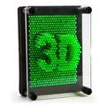 3D Pin Art Neon Green