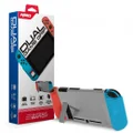 KMD Dual Game Grip Case for Nintendo Switch (Red and Blue)