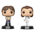 Star Wars: The Empire Strikes Back Han Solo and Princess Leia 2-Pack Funko POP! Vinyl