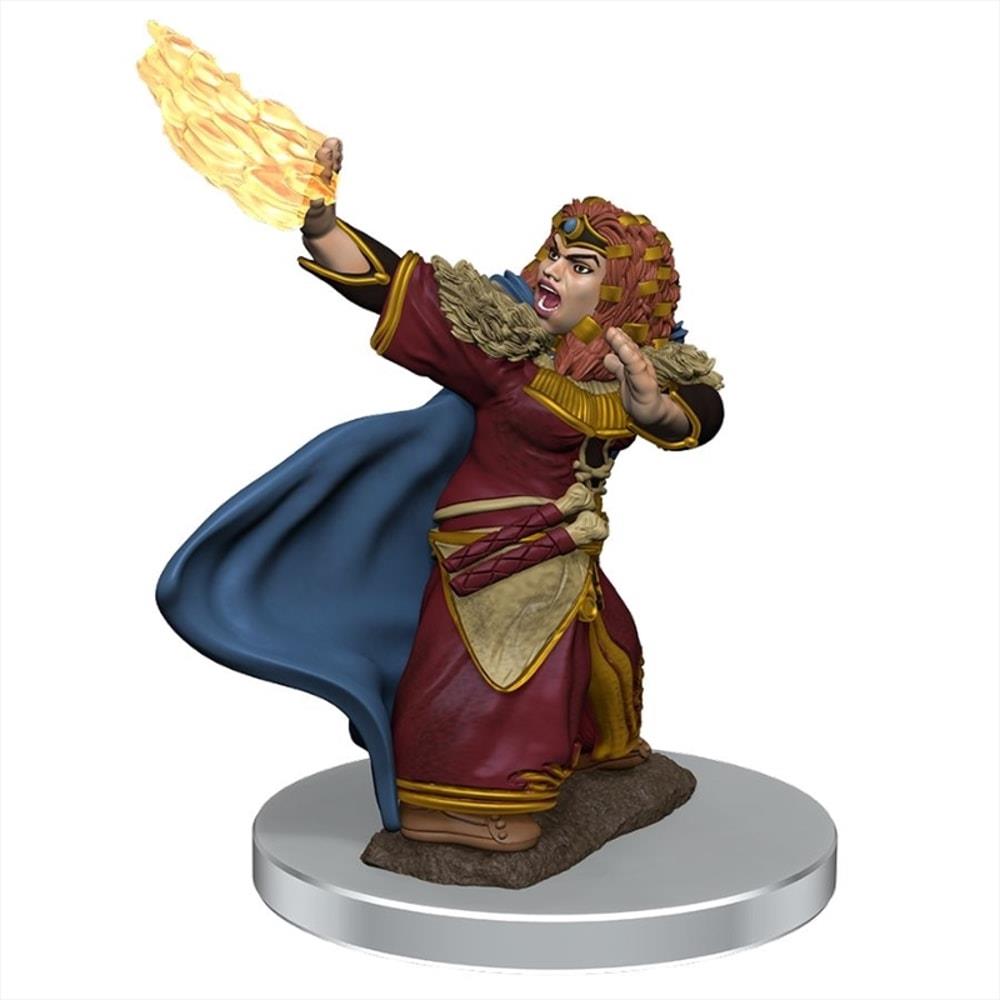 Dungeons and Dragons Premium Female Dwarf Wizard Pre-Painted Figure