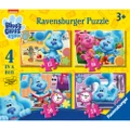 Ravensburger Blue's Clues 4 in Box 12, 16, 20, 24 Pieces Jigsaw Puzzles