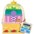 Loungefly Disney Princess Layer Cake 12 inch Faux Leather Mini Backpack and Coin Bag Set
