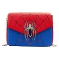 Loungefly Marvel Spider-Man Colour Block Faux Leather Crossbody Bag
