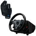 Logitech G PRO Racing Wheel for PlayStation, PC + Bonus Racing Gloves
