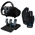 Logitech G PRO Racing Wheel and Pedals for Xbox, PC + Bonus Racing Gloves