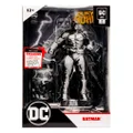 DC Comics Black Adam Batman Line Art Variant with Comic Book 7 inch Action Figure