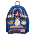 Loungefly Disney Beauty And The Beast 1991 Be Our Guest Faux Leather Mini Backpack
