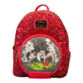 Loungefly Disney Villains Evil Queen Snow Globe Faux Leather 10 inch Mini Backpack