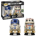 Star Wars R2-D2 and R5-D4 2023 Galactic Convention Exclusive Funko POP! Vinyl Figure 2-Pack