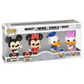 Disney Classics Mickey, Minnie, Donald and Daisy Funko POP! Vinyl 4 Pack