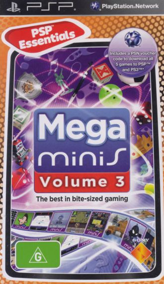 Mega Minis volume 3 (PSP)