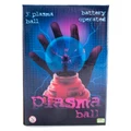Plasma Ball 3 inch Battery Operated With Blue Base
