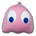 Pac-Man Pink Ghost Pinky Travel Pillow and Eye Mask Set