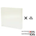 Nintendo DS and 3DS 0.5mm Plastic UV Protector 30 Pack