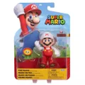 Nintendo Super Mario Wave 32 Fire Mario With Fire Flower 4 inch Action Figure
