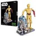 Metal Earth Iconx Star Wars C3PO and R2-D2 Model Kit