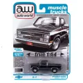 Auto World Muscle Trucks 1987 Chevy Silverado R10 Fleetside 1:64 Scale Diecast