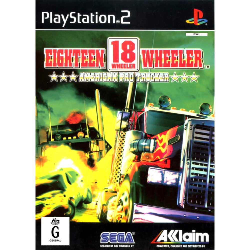 Eighteen Wheeler: American Pro Trucker (PS2) [Pre-Owned]