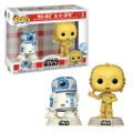 Star Wars Disney 100th Retro Reimagined R2-D2 and C3PO Funko POP! Vinyl