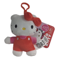Hello Kitty Overalls Mini Plush Bag Tag