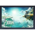 The Legend Of Zelda Tears Of The Kingdom Landscape 11 inch x 17' Framed Art Print