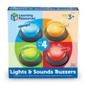 Lights and Sound Buzzers 4 Piece Set