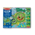 Melissa and Doug Wooden Animal Chase Gear Puzzle