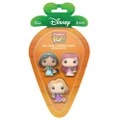 Disney Princess Jasmine, Rapunzel and Ariel Carrot Pocket 3 Pack Funko POP! Vinyl