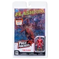 DC Direct Comic With Figure The Flash Flashpoint Metallic Cover Variant 3 inch Figure