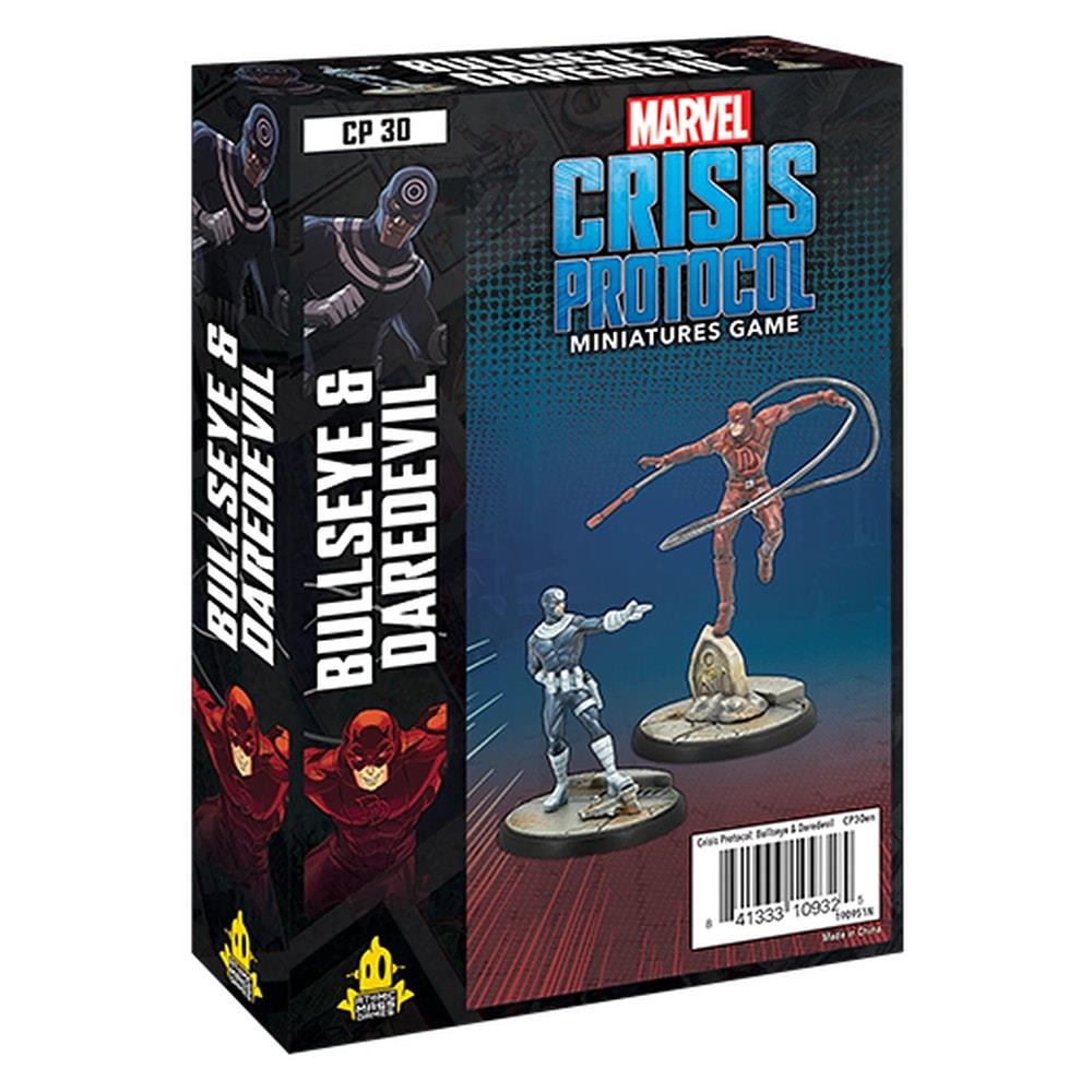 Marvel Crisis Protocol Bullseye and Daredevil Character Pack Miniatures Board Game