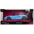 Jada Toys Pink Slips Blue 2005 Porsche Carrera GT 1:24 Scale Diecast Vehicle